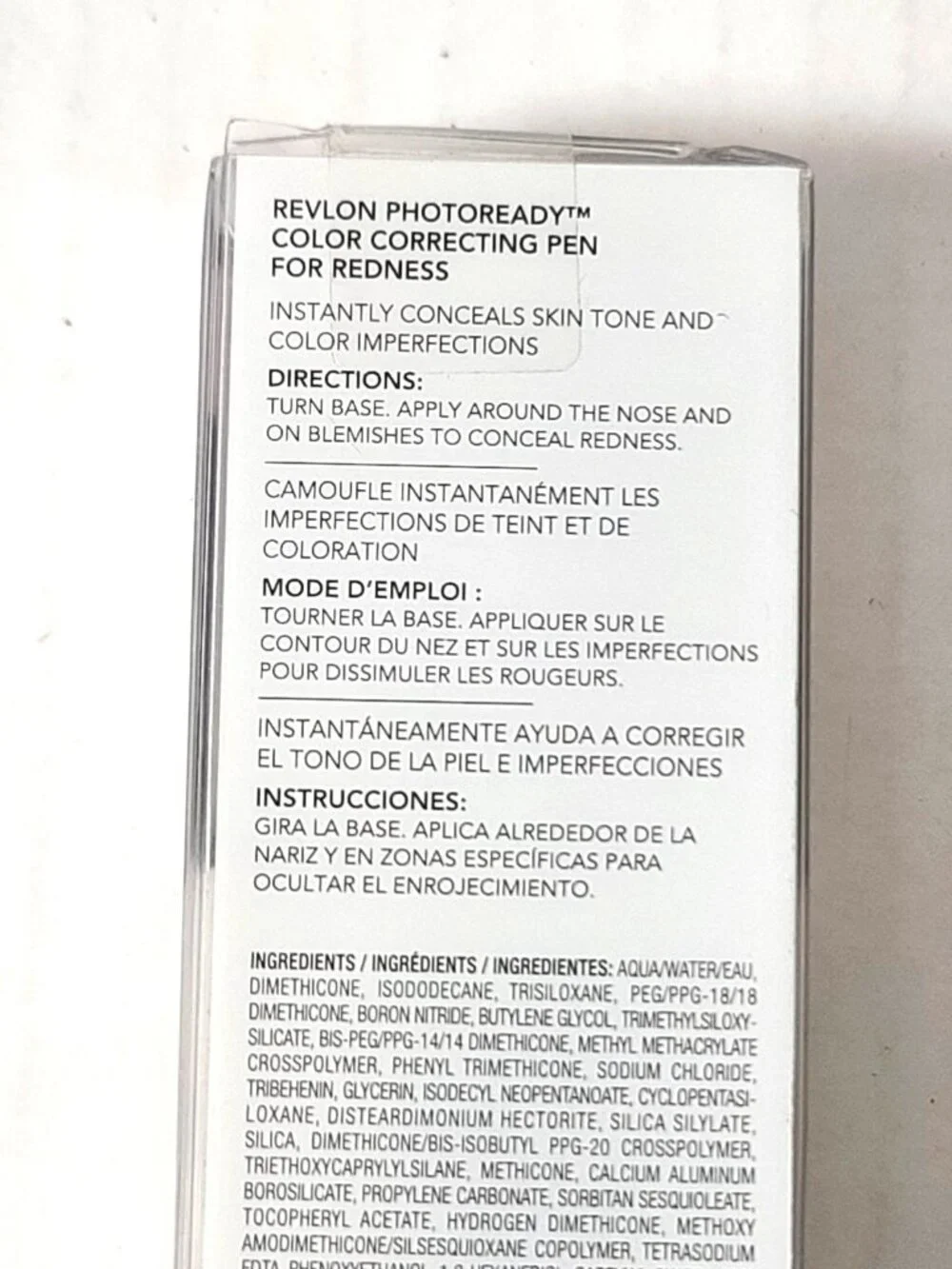 Lot of 3 Revlon PhotoReady Color Correcting Pen 010 for Redness 0.08 fl oz NEW